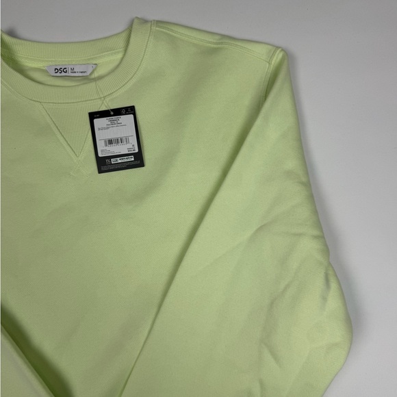DSG Men's Pastel Green Crewneck Sweater New With Tags! - Picture 3 of 5